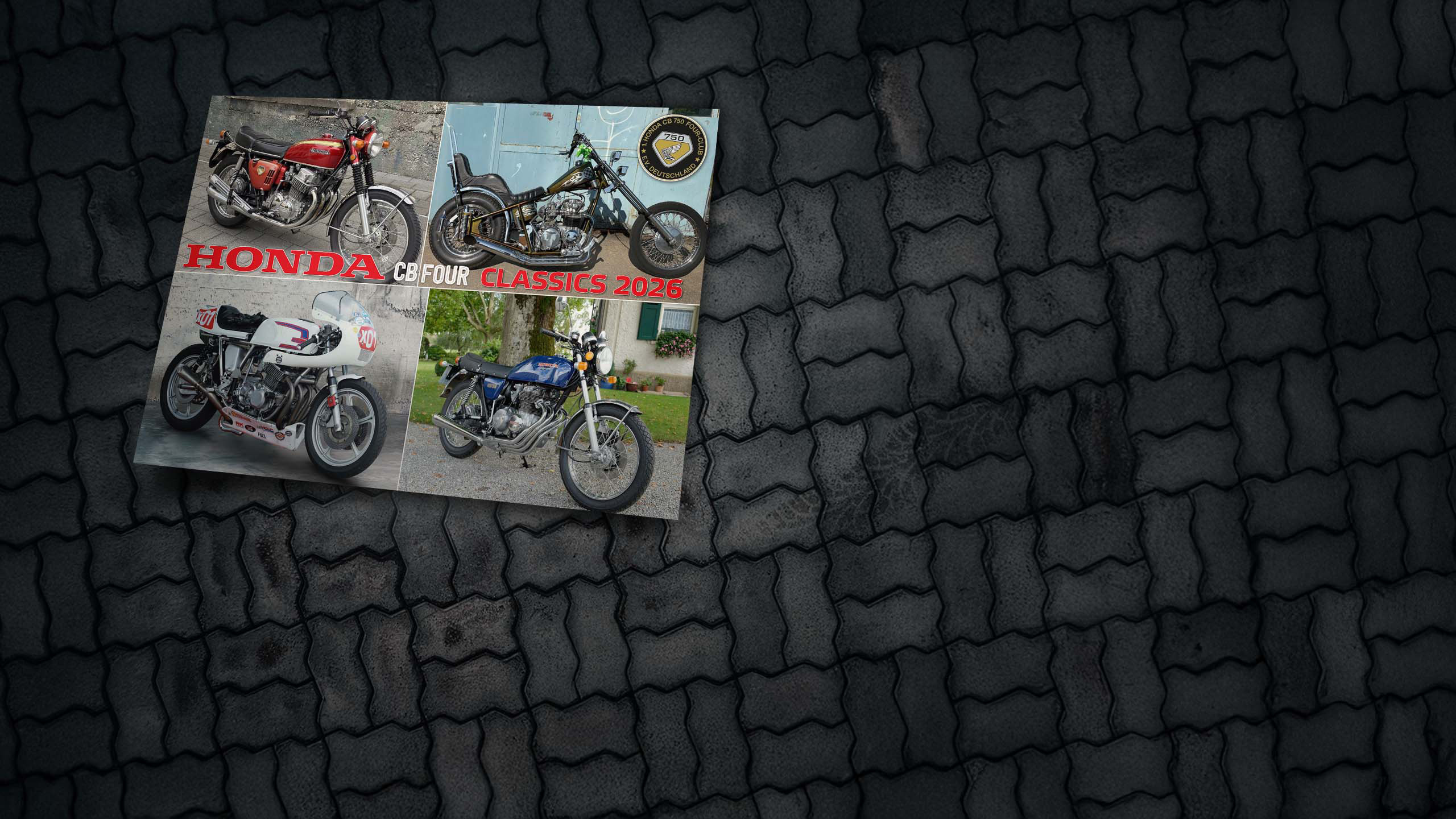 HONDA CB Four Kalender 2026