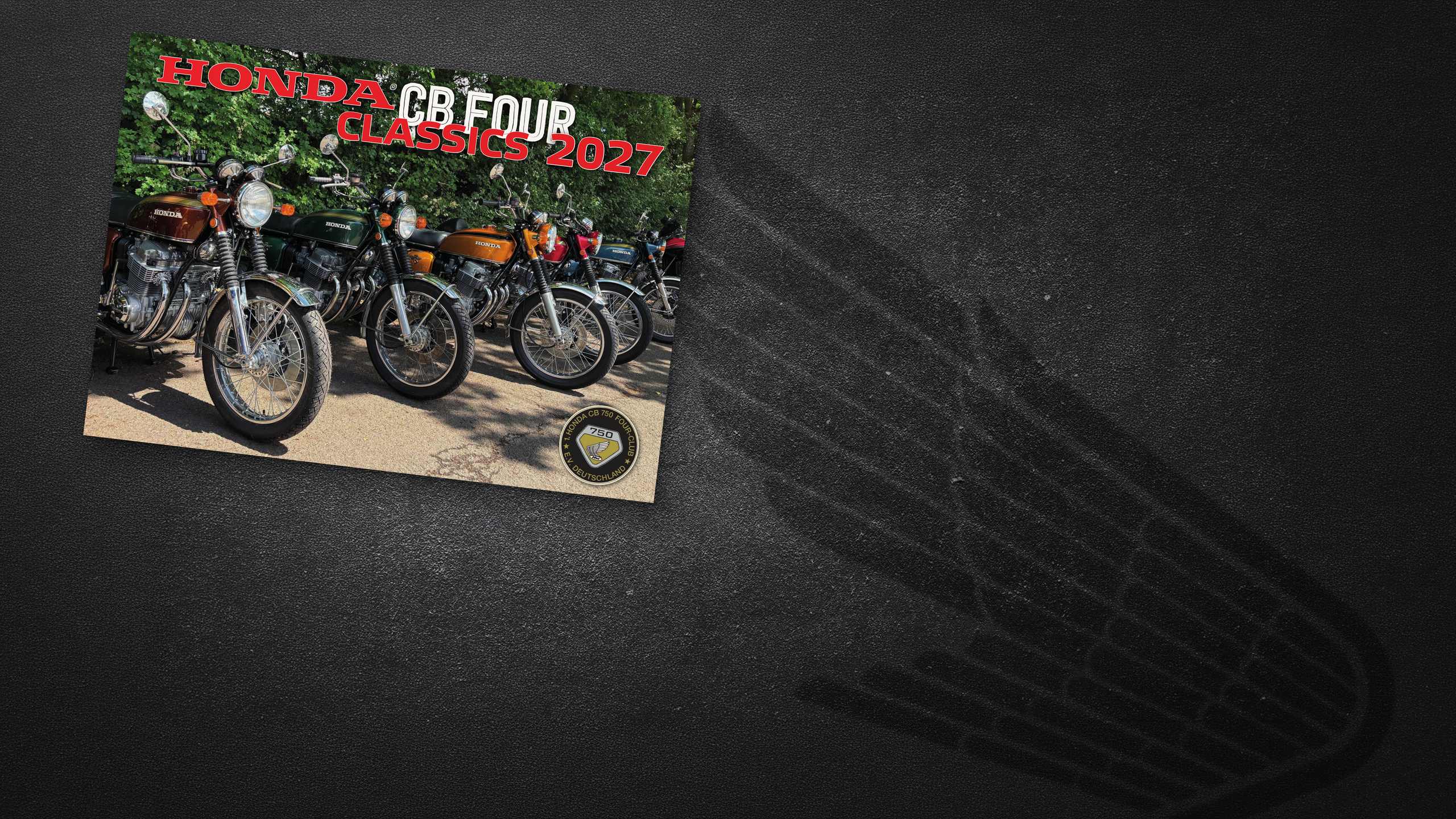 HONDA CB Four Kalender 2027