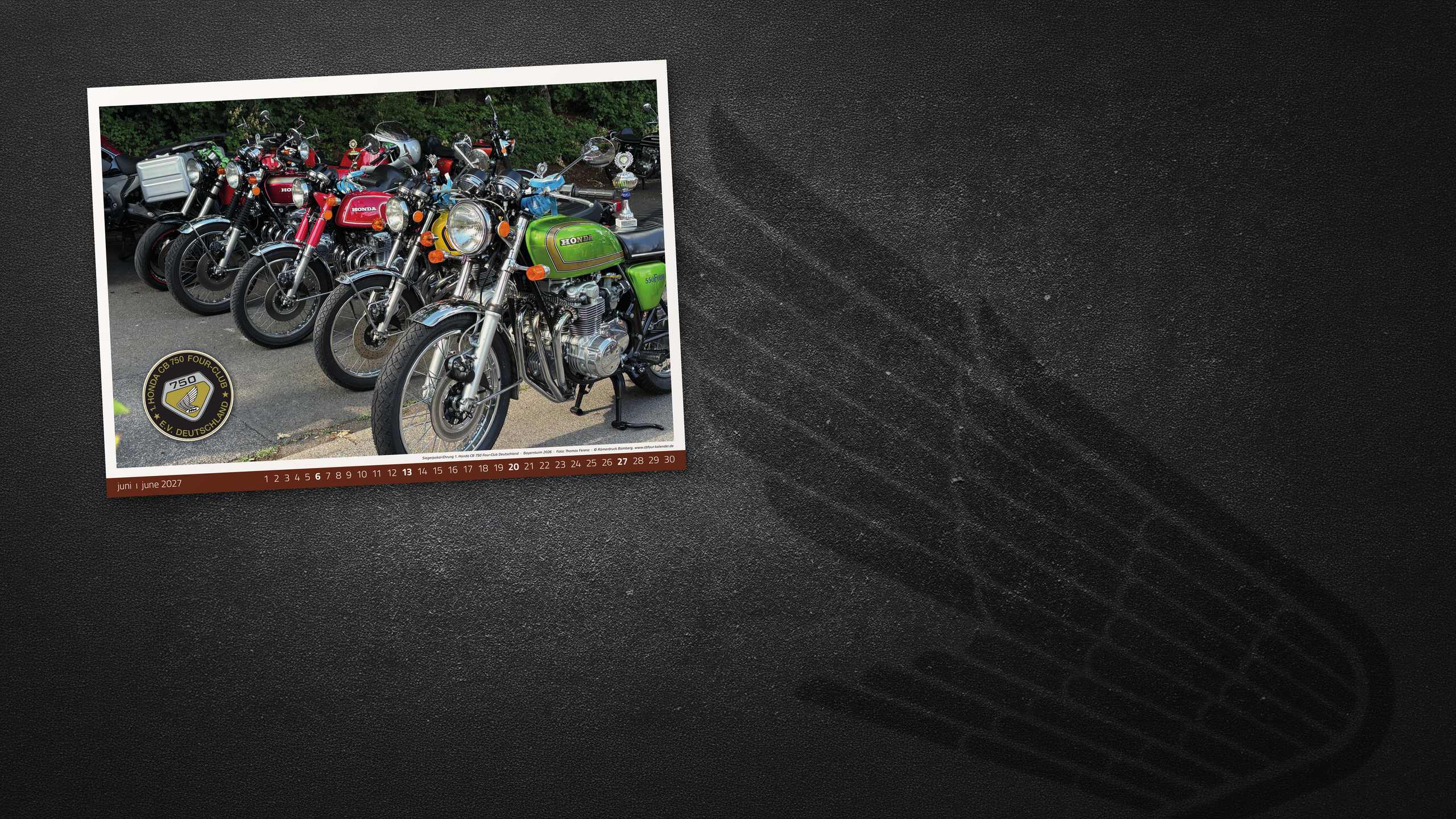 HONDA CB Four Kalender 2027