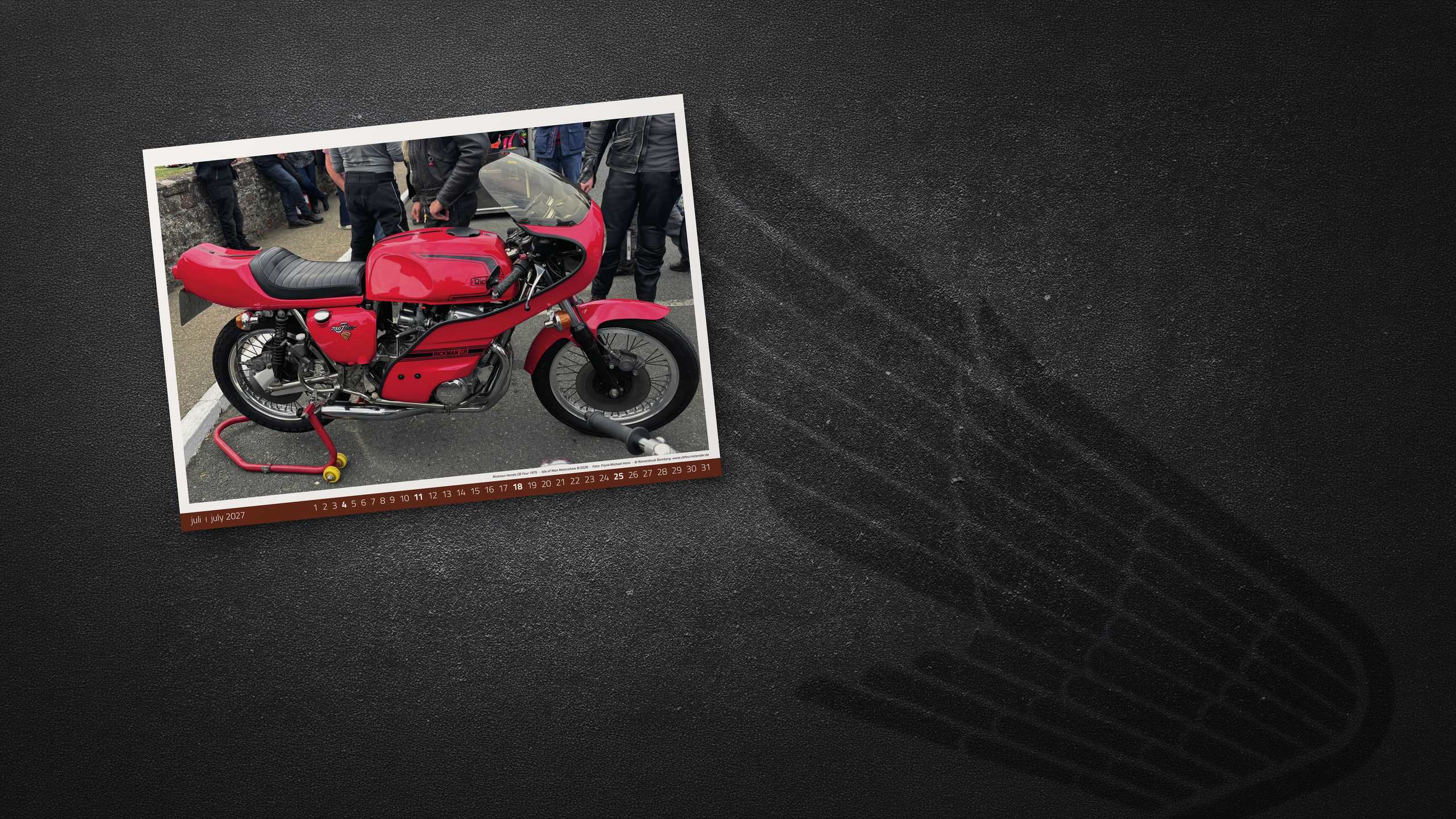 HONDA CB Four Kalender 2027
